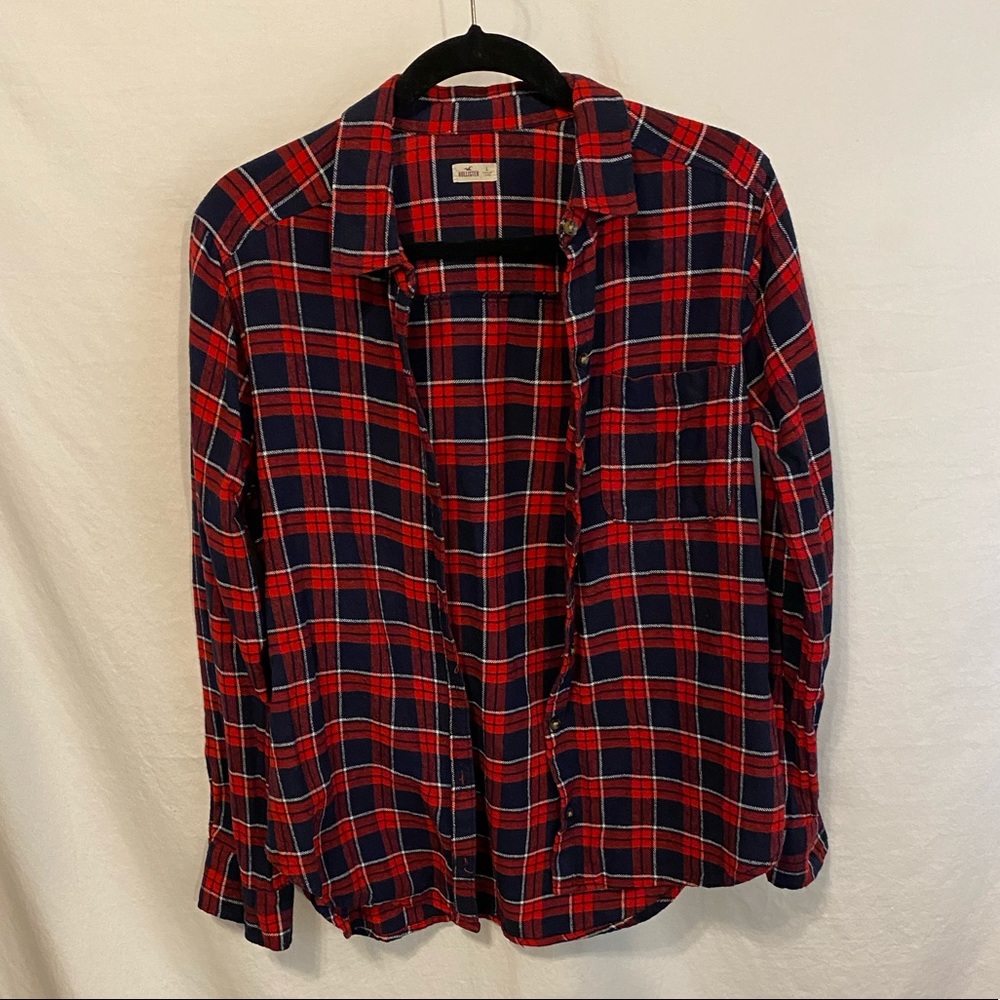 Hollister button down flannel